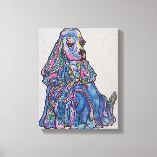 Zoey Leinwanddruck (Vorderseite)