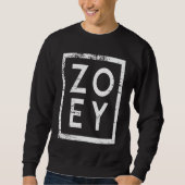 Zoey Minimalism Sweatshirt (Vorderseite)
