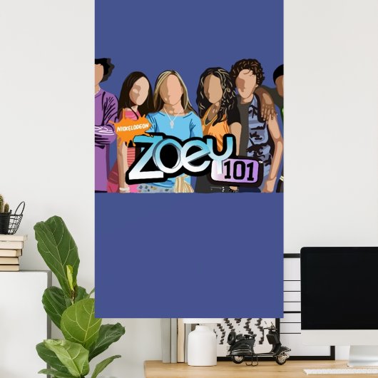 Zoey Poster (Heimbüro)