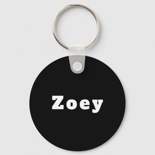 Zoey Schlüsselanhänger (Vorderseite)