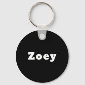 Zoey Schlüsselanhänger (Rückseite)