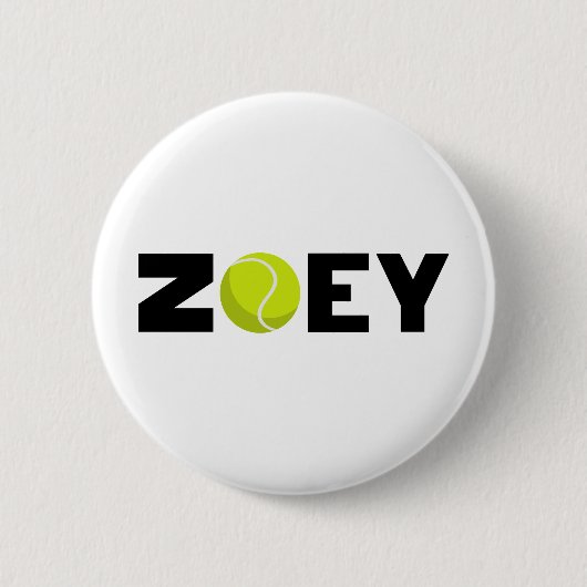 Zoey Tennis Button (Vorderseite)