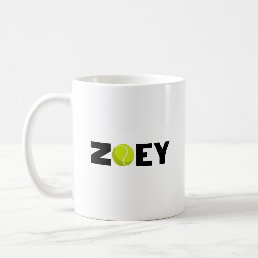 Zoey Tennis Kaffeetasse (Links)