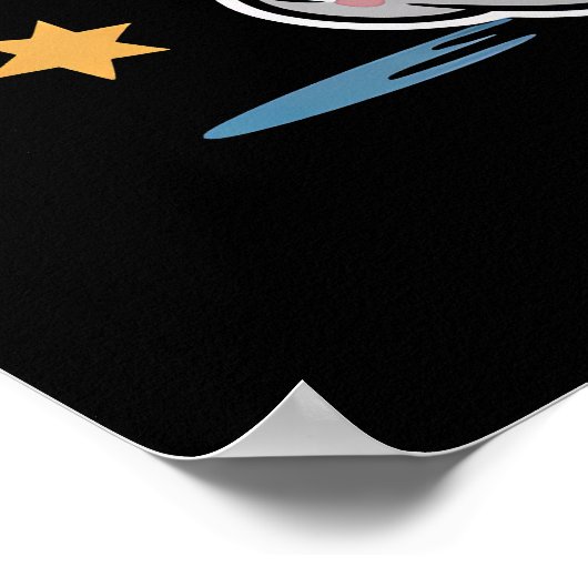 Zögern Poster (Ecke)