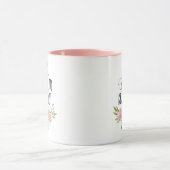 Zögern Sie nicht, sich zu informieren, Funny Manag Tasse (Zentrum)