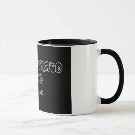 Zögern Sie Tasse (Rechts)