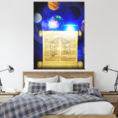 Zohar Kabbalah Leinwand (Insitu (Schlafzimmer))
