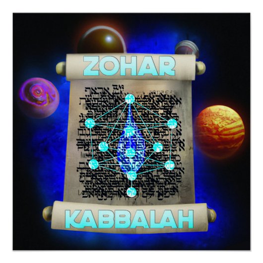 Zohar Kabbalah Poster (Vorderseite)
