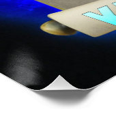 Zohar Kabbalah Poster (Ecke)