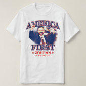 ZOHRAN AMERIKA ERSTES T-Shirt (Design vorne)