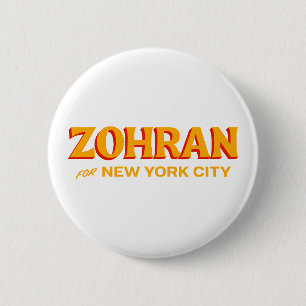 Zohran Mamdani, Bürgermeister von New York Button