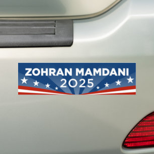 Zohran Mamdani Bürgermeister von NYC 2025 Autoaufkleber