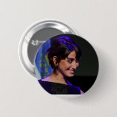 Zohran Mamdani Ehefrau - Rama Duwaji Button (Vorne & Hinten)