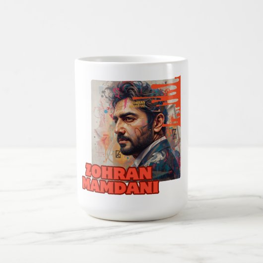 Zohran Mamdani Kaffeetasse (Mittel)