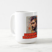 Zohran Mamdani Kaffeetasse (Vorderseite Links)