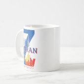 Zohran Mamdani Kaffeetasse (Vorderseite Links)