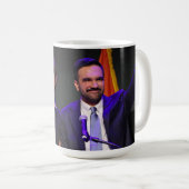 Zohran Mamdani Kaffeetasse (VorderseiteRechts)