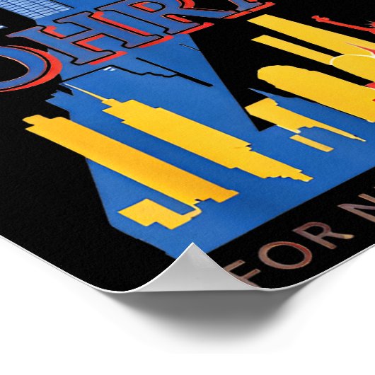 Zohran Mamdani Poster (Ecke)