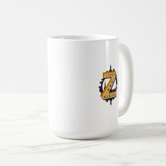 Zohran Mamdani – Progressive Visionary Kaffeetasse (VorderseiteRechts)