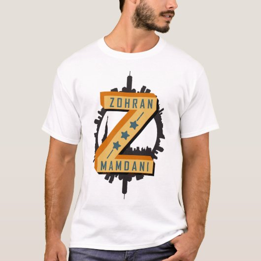 Zohran Mamdani – Voice for Change T-Shirt (Vorderseite)