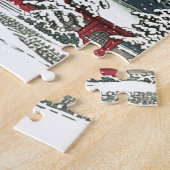 "Zojoji in Snow" von Kawase Hasui 川 瀬 巴 Puzzle (Seite)