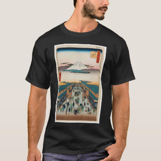 Zojoji-Pagode und Akabane, Nr. 53 von Einhundert T-Shirt