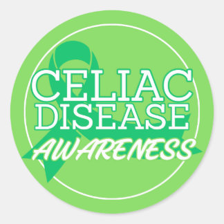 Zöliakie-Bewusstsein 2026 Runder Aufkleber