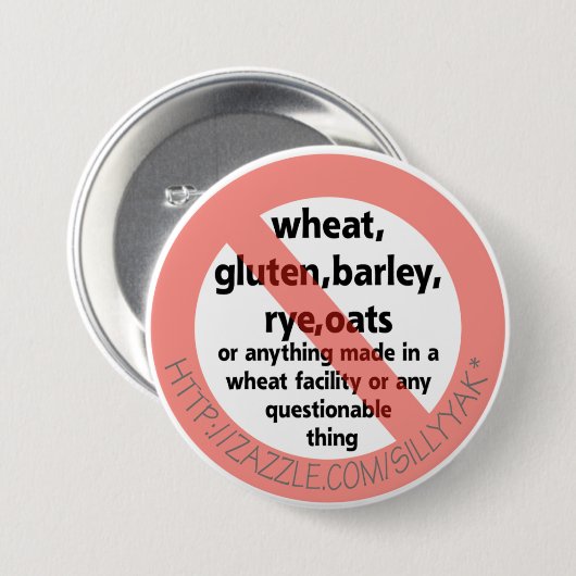 ZÖLIAKIE BUTTON (Vorne & Hinten)