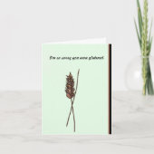 Zöliakie Karte (Vorderseite)