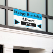 Zoll 17 Geburtstag Banner (Äußeres Gebäude)
