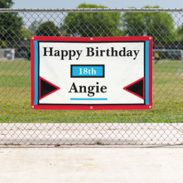 Zoll 18 Geburtstag Banner