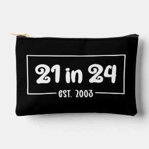 Zoll 21. Geburtstag 21 im 24. Est 2003 Geburtstag Zubehörtasche