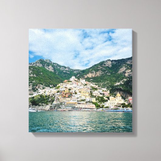Zoll Amalfi Küste Positano Italien Leinwanddruck (Vorderseite)