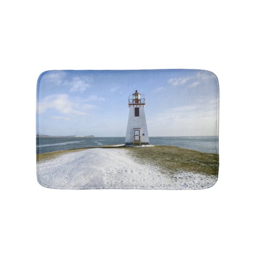 Zoll Arran Leuchtturm | New-Brunswick Badematte (Vorderseite)