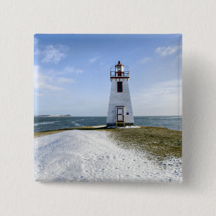 Zoll Arran Leuchtturm   New-Brunswick Button