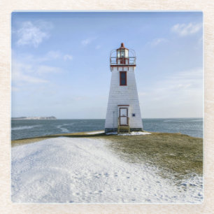 Zoll Arran Leuchtturm New-Brunswick Glasuntersetzer