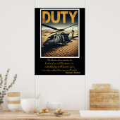 Zoll: Dienstwagen Poster (Küche)