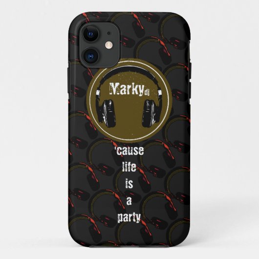 Zoll-Dj Case-Mate iPhone Hülle (Rückseite)