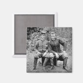 Zoll & Gefangener, 1862 Magnet (Vorderseite/Rückseite)