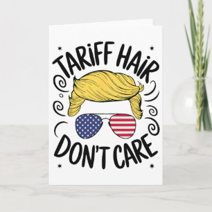 Zoll Haare Egal Lustig Trump Zölle Karte