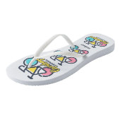 Zoll-Kopenhagen Dänemark Badesandalen (Schrägansicht)