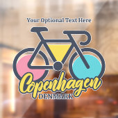 Zoll-Kopenhagen Dänemark Fensteraufkleber (Blatt 2)