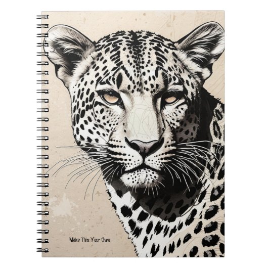 ZOLL: Leopard | Notebook-Journal Notizblock (Vorderseite)