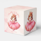 Zoll rosa Prinzessin Geschenkschachtel (Rückseite)