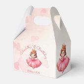 Zoll rosa Prinzessin Geschenkschachtel (Rückseite)