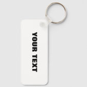 Zoll-Schlüsselanhänger des Roten Kolbens Schlüsselanhänger (Rückseite)