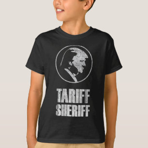 Zoll-Sheriff Lustiger Präsident Trump Politische S T-Shirt
