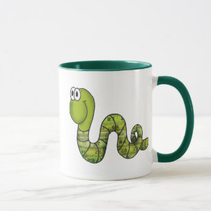 Zoll-Wurm-Produkt-Sammlung Tasse