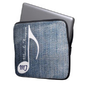 Zollabfertigung von Jeans Laptopschutzhülle (Vorderseite Links)