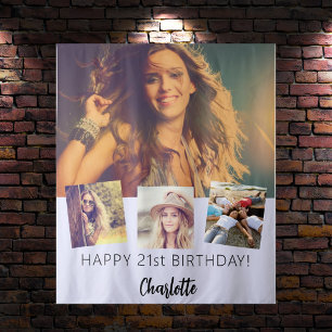 Zollabfertigungslavene für das Foto der Geburtstag Wandteppich